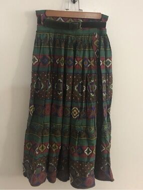 Vintage Miss O by Oscar de la Renta Midi Skirt